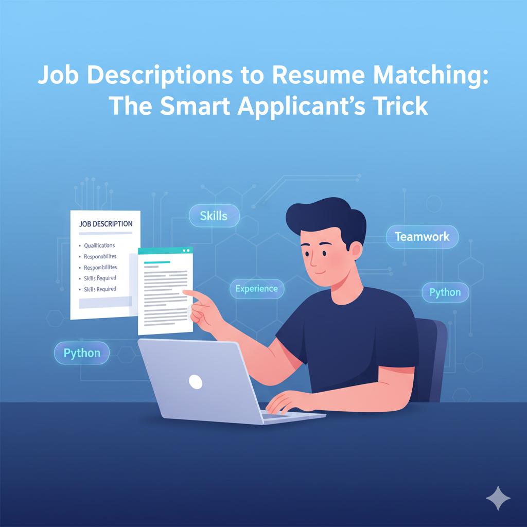 Job Descriptions to Resume Matching: The Smart Applicant’s Trick